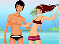 Oceaan Couple Dress Up om online te spelen