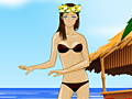 Hawaii Girl Dress up om online te spelen