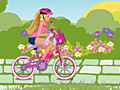 Barbie fiets om online te spelen