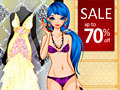 Shopaholic Girl Dress Up om online te spelen