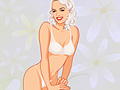 Jurk Marilyn Monroe (Marilyn Monroe) om online te spelen