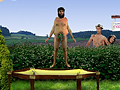 Nudist Trampoline springen om online te spelen