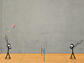 Stick Figure Badminton om online te spelen