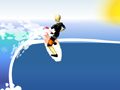 Surfen `s Up om online te spelen