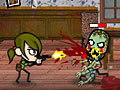 Girl vs Zombies om online te spelen