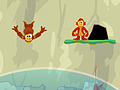 Monkey Cliff Diving om online te spelen