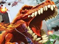 T Rex Rampage Prehistorische Pizza om online te spelen