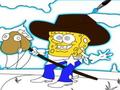 Cowboy Spongebob Coloring om online te spelen