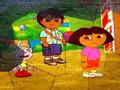 Puzzle Mania Dora en Diego om online te spelen