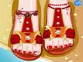 Holiday Pedicure om online te spelen