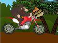 King Kong op een motorfiets om online te spelen