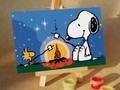 Inkleuren Snoopy om online te spelen